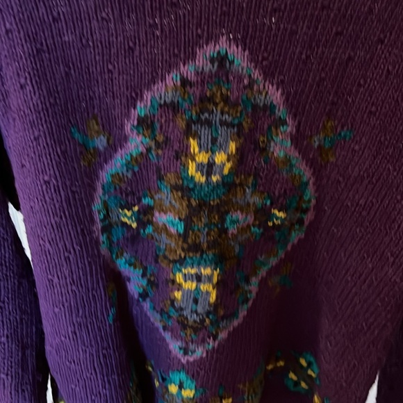 EUC hand knit sweater Studio by Michelle Stuart size S - Picture 2 of 4